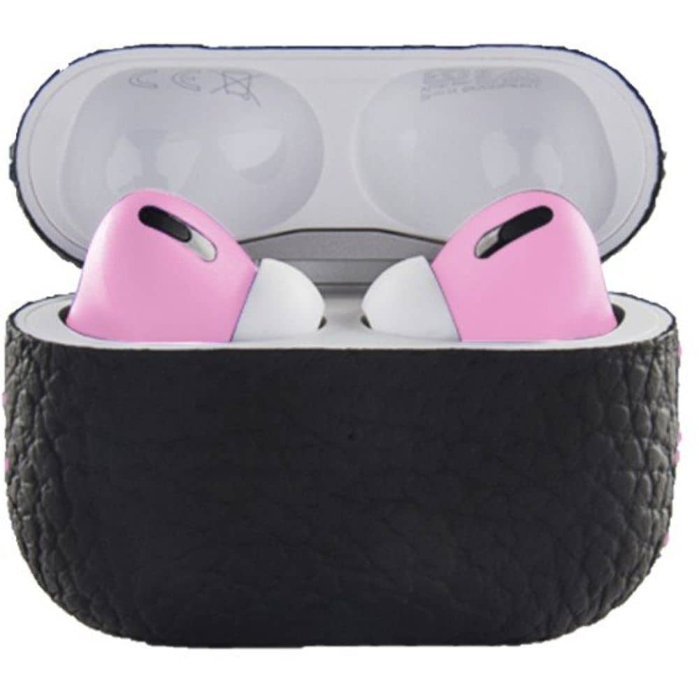 Merlin Royal Collection Craft 6312990 Wireless In Ear Airpods Pro Calf Black/Pink