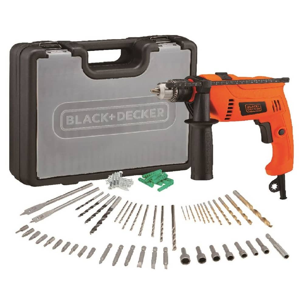 Black and Decker HD650KIT-B5 650W Hammer Drill Kit