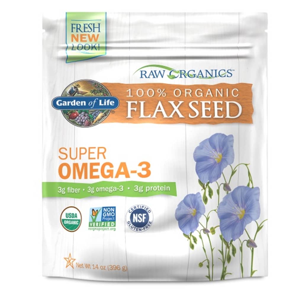 Garden Of Life Raw Organics Golden Flaxseed 396g