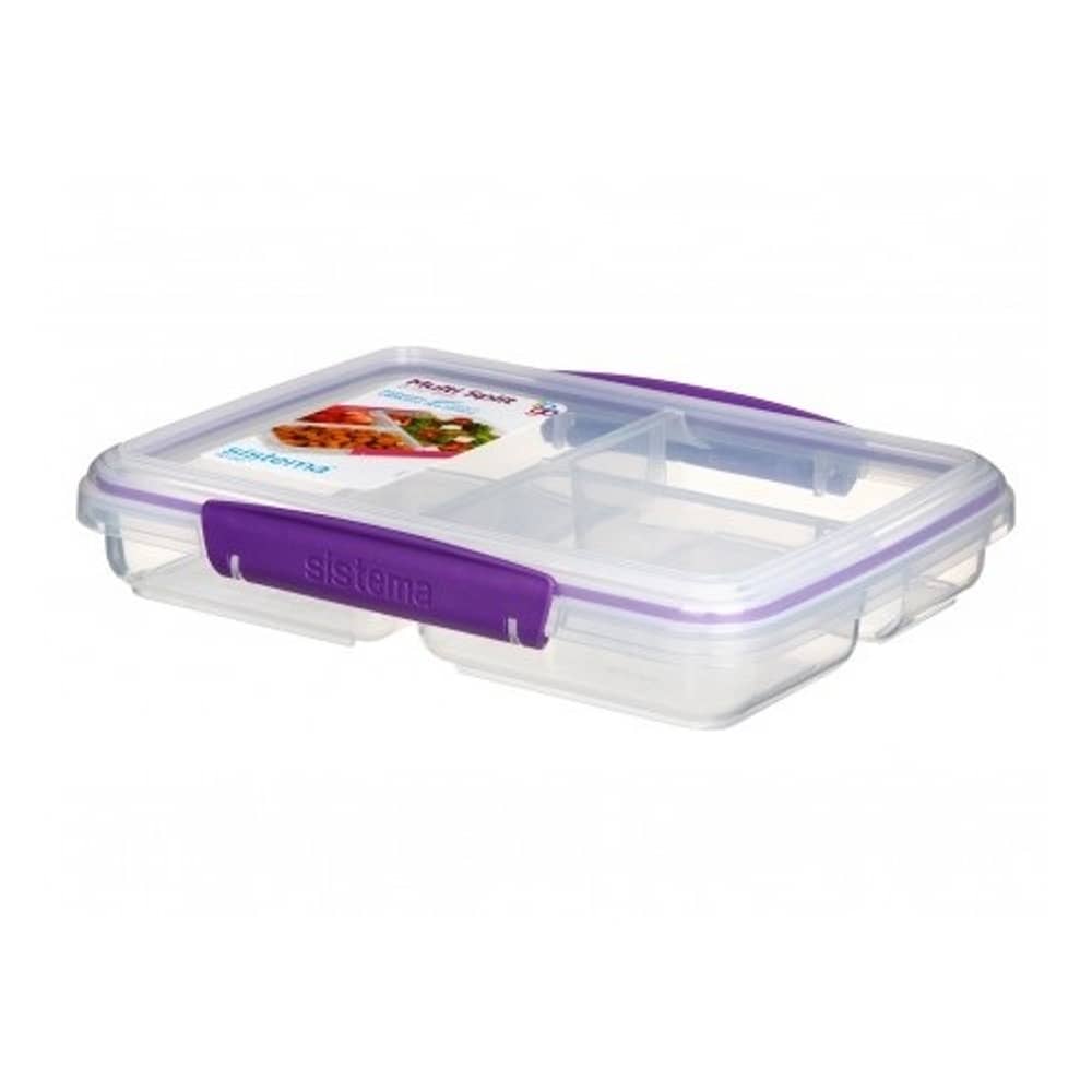 Sistema 820ml Multi Split To Go - Colors May Vary Sistema 820ml Multi Split To Go - Colors May Vary