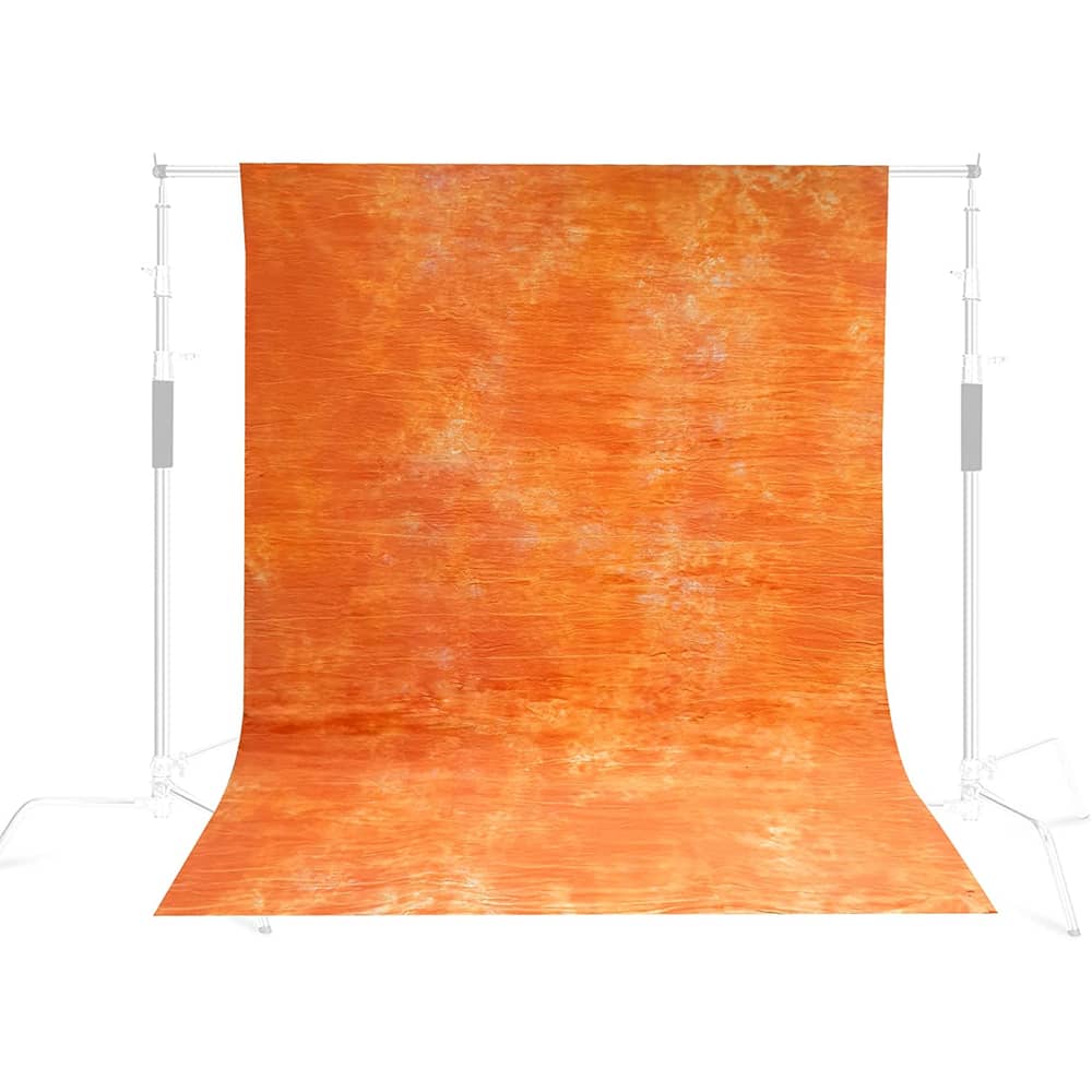 COOPIC RM-03 Photography Backdrop (3MX6M) Art Fabric Smoky Light Orange Photography Background For Photo Studio Props....