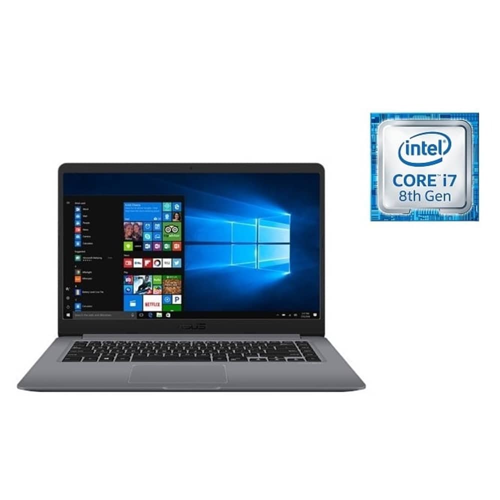 Asus VivoBook 15 X510UR-EJ307T Laptop - Core i7 1.8GHz 8GB 1TB 2GB Win10 15.6inch FHD Grey