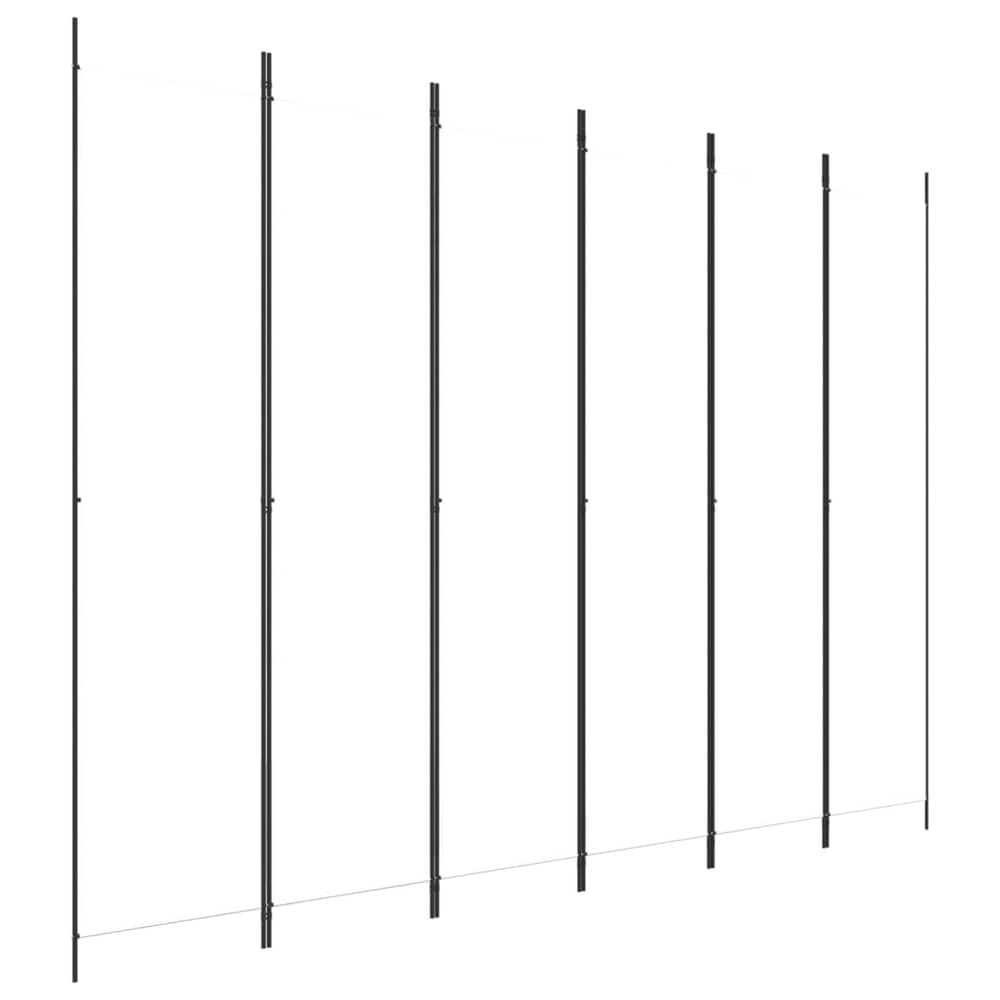 vidaXL 6-Panel Room Divider White 300x220 cm Fabric vidaXL 6-Panel Room Divider White 300x220 cm Fabric