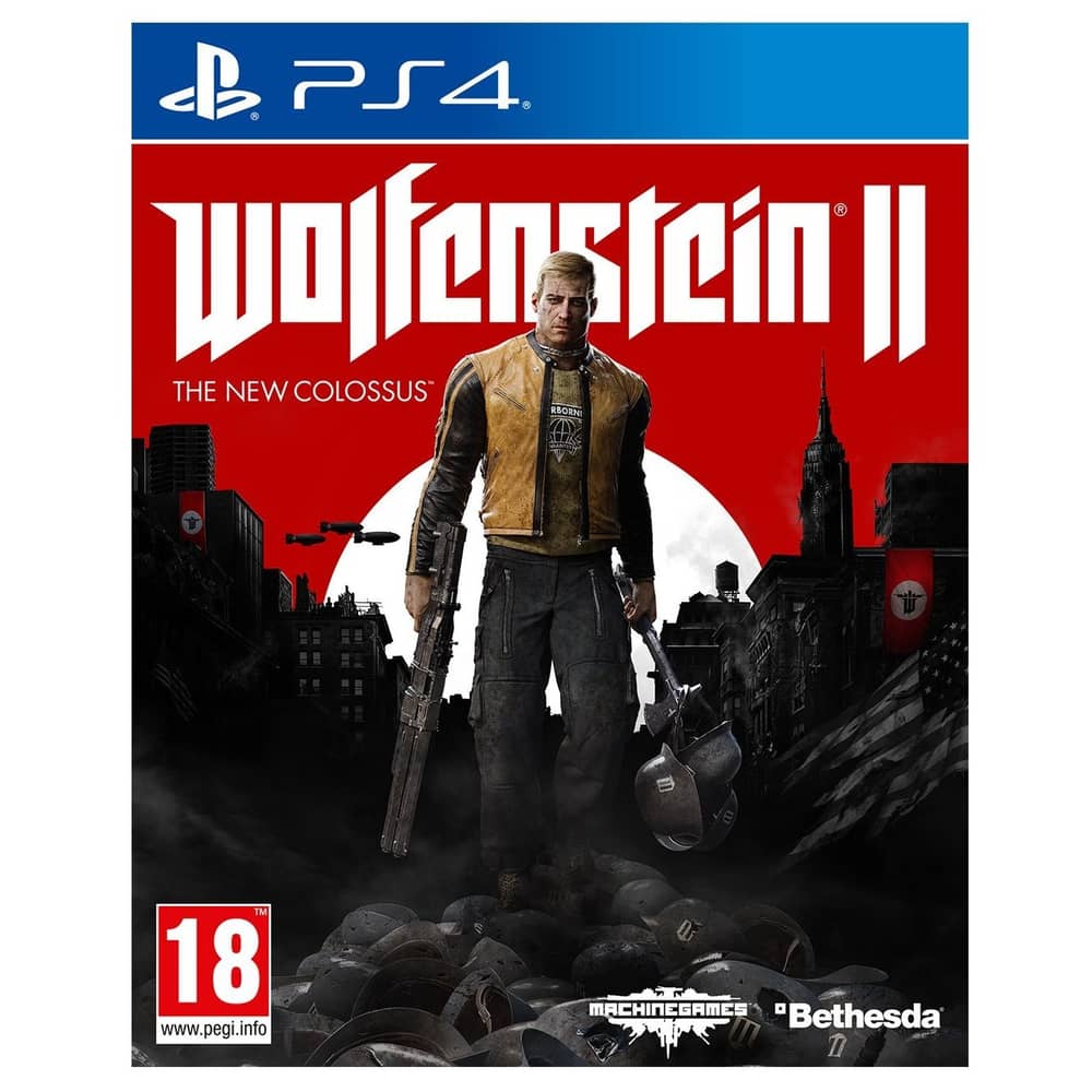 PS4 Wolfenstein II The New Colossus Game PS4 Wolfenstein II The New Colossus Game