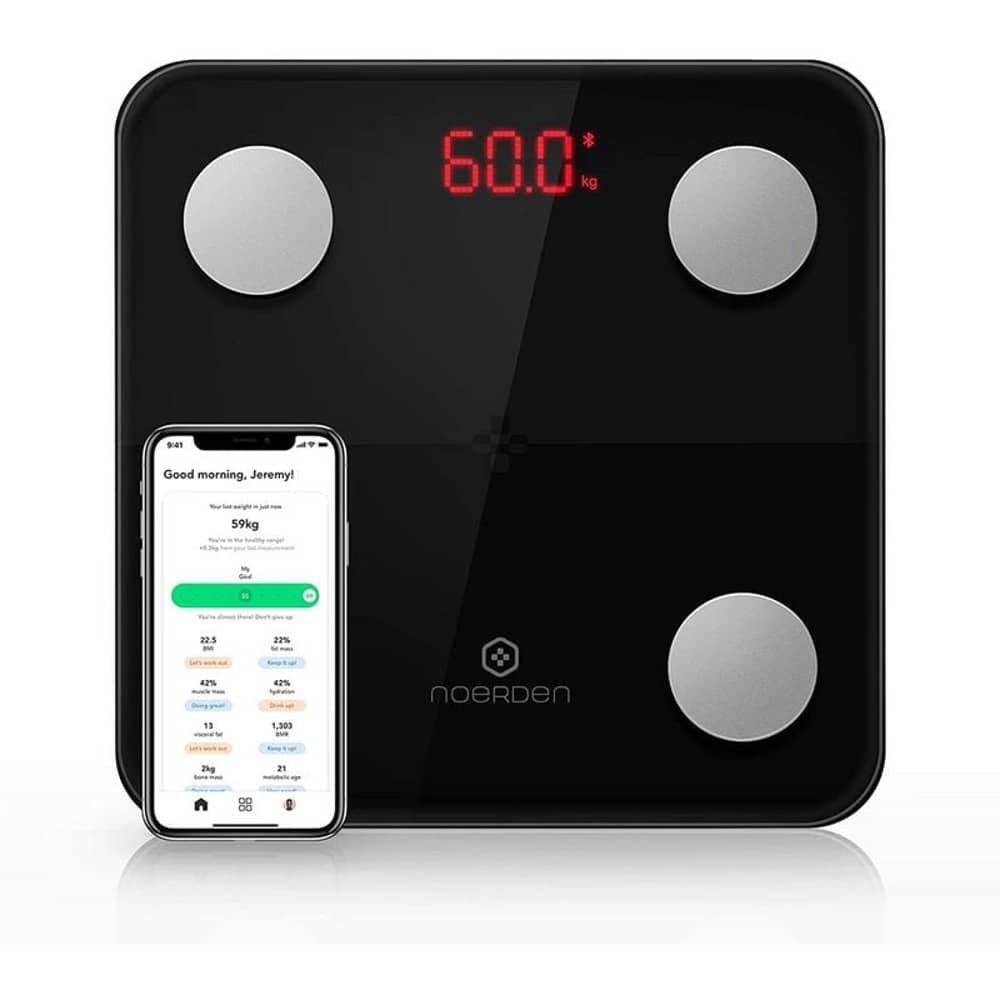Noerden MINIMI Smart Body Weighing Scale Black