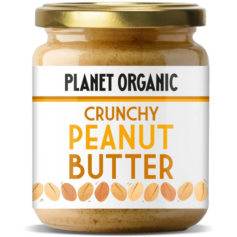 Planet Organic Crunchy Peanut Butter 170g