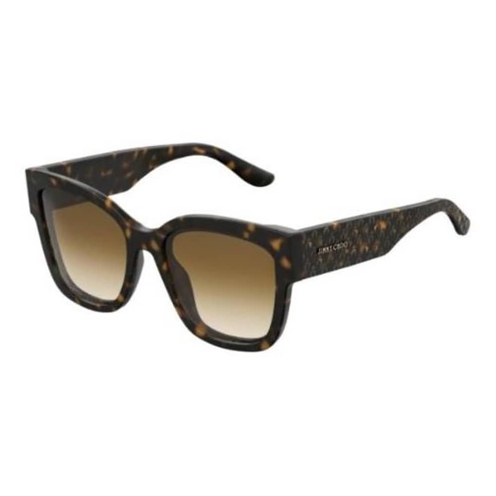 Jimmy Choo Dark Havana Acetate Women Sunglasses ROXIE/S/08655HA