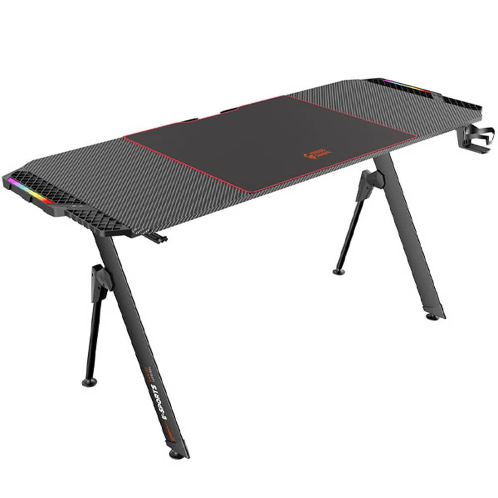 مكتب ألعاب للرياضات الإلكترونية بلون أسود من بورودو مكتب ألعاب للرياضات الإلكترونية بلون أسود من بورودو