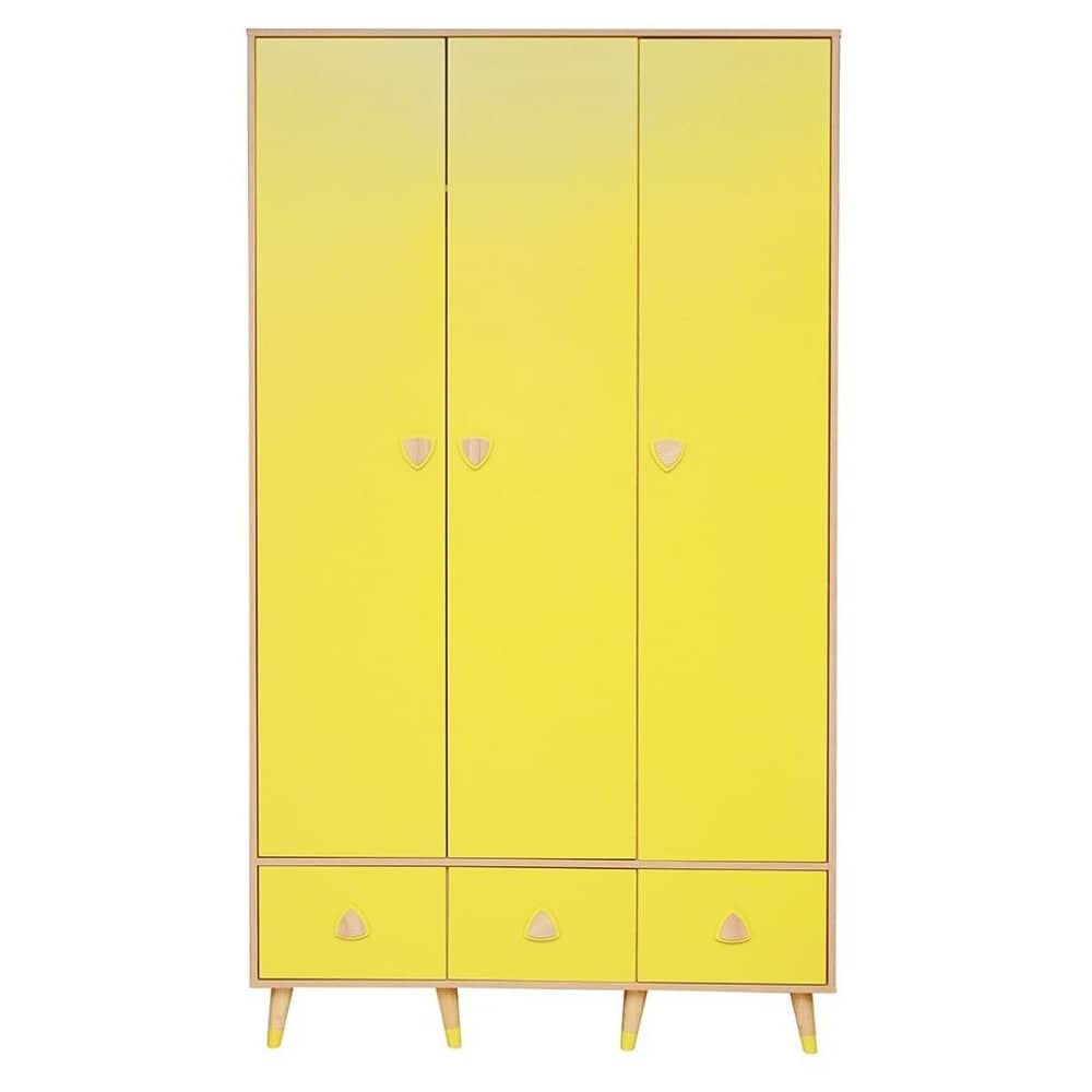Pan Emirates Montclaire 3 Door Kids Wardrobe Pan Emirates Montclaire 3 Door Kids Wardrobe