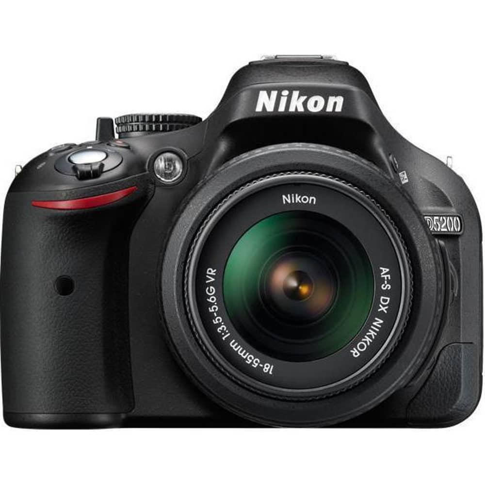 Nikon D5200 Digital SLR Camera Body + 18-55mm DX Lens