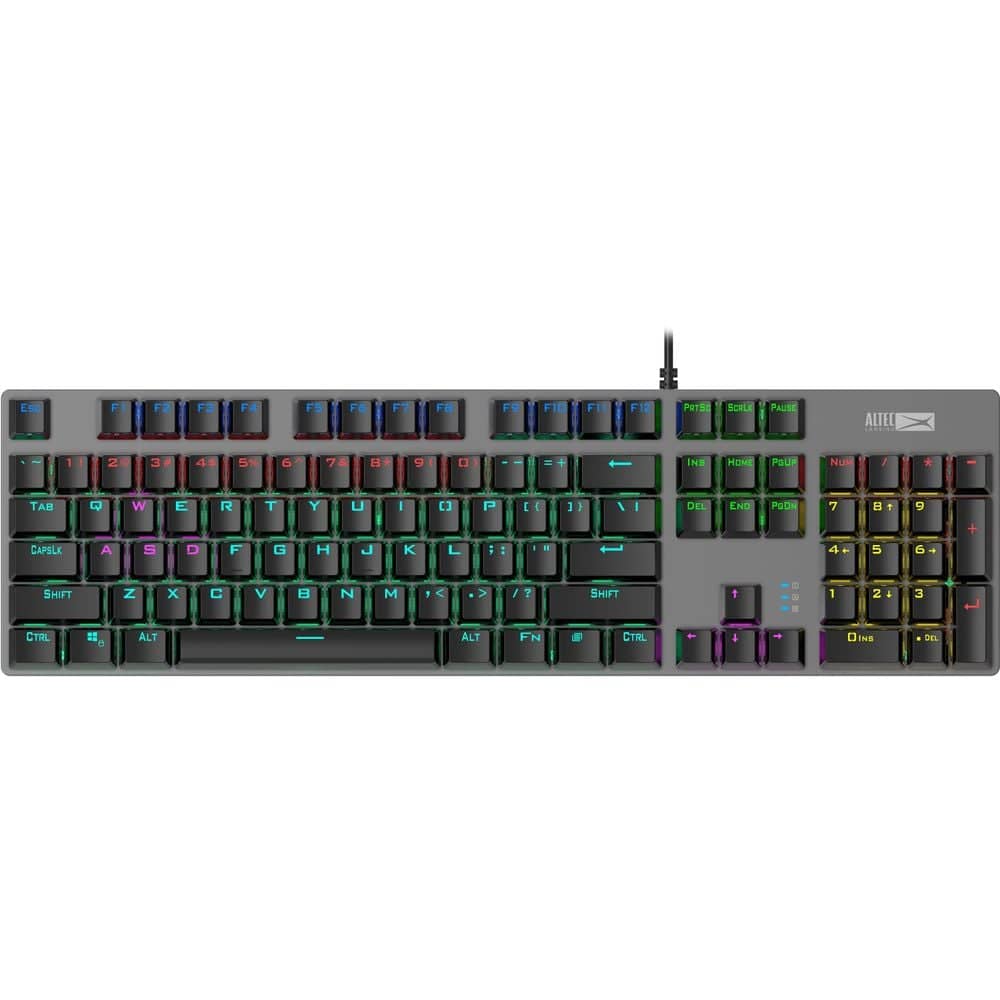 Altec Lansing Gaming Keyboard With Blue Switches Black