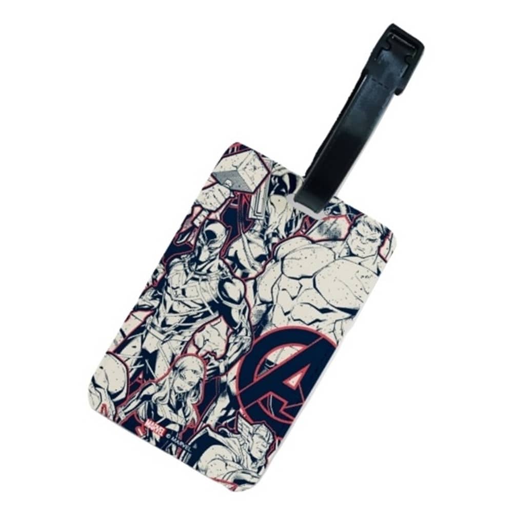 Marvel Avengers Superhero PCU Luggage Tag Marvel Avengers Superhero PCU Luggage Tag