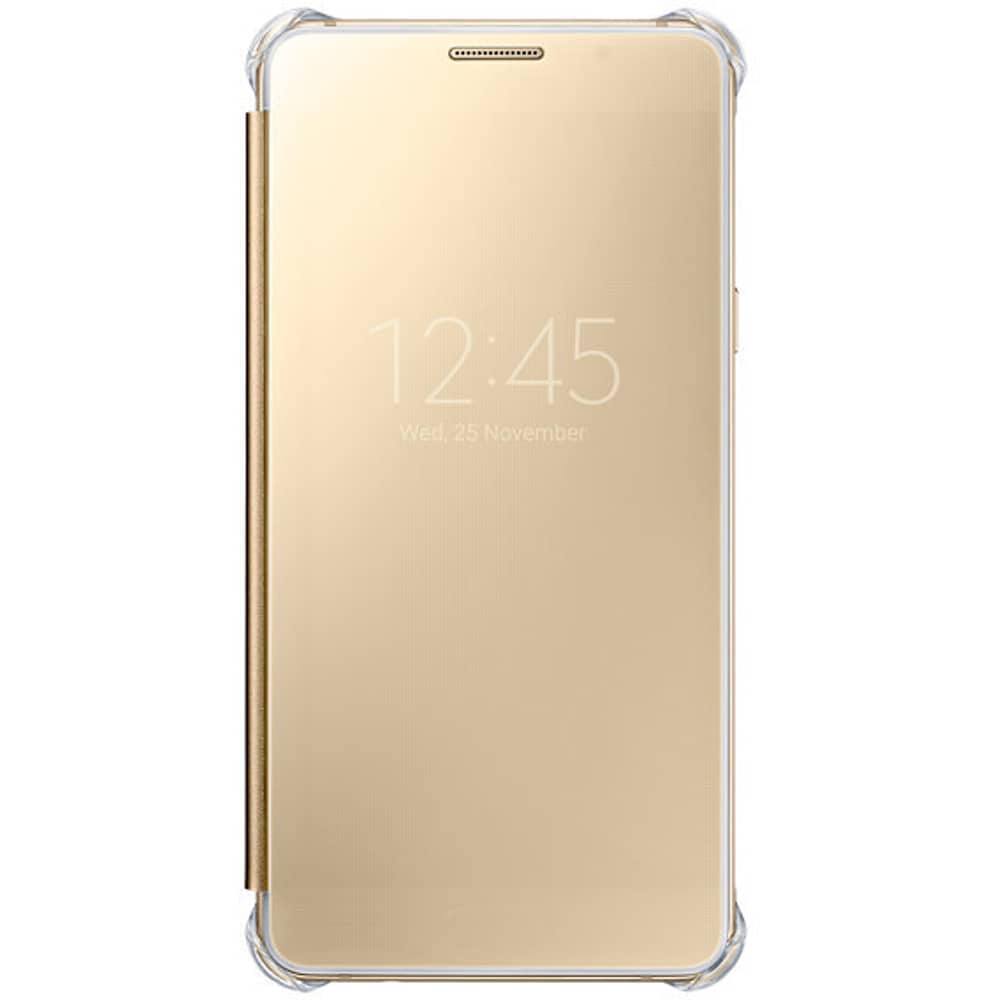 Samsung EFZA510CFEGWW Clear View Cover Gold For Galaxy A5 2016 Samsung EFZA510CFEGWW Clear View Cover Gold For Galaxy A5 2016