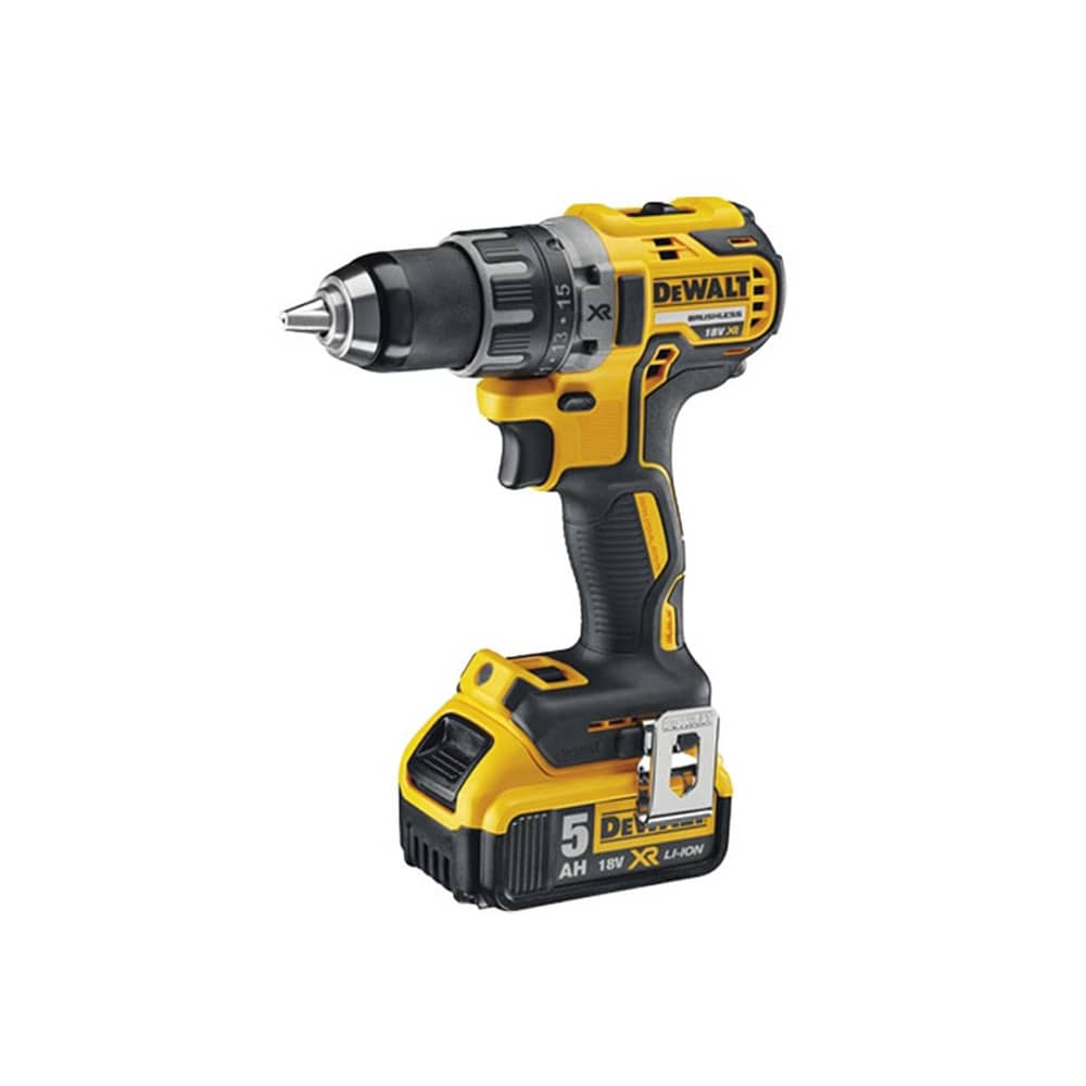 DeWALT 18V Brushless Compact Drill Driver 2X2.0AH Batteries Charger & Kit Box DCD791D2-GB