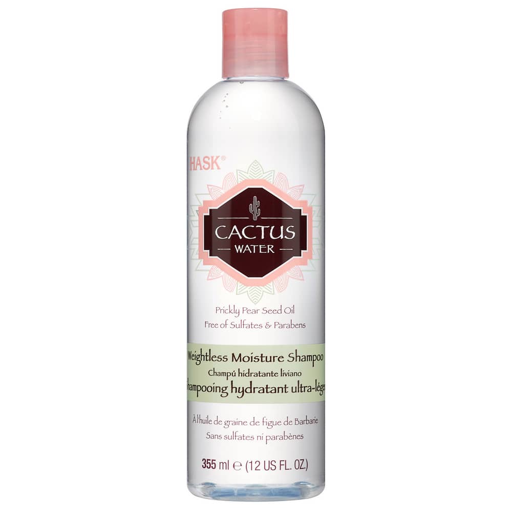 Hask HAS0343364 Cactus Water Weightless Moisture Shampoo 355 ml