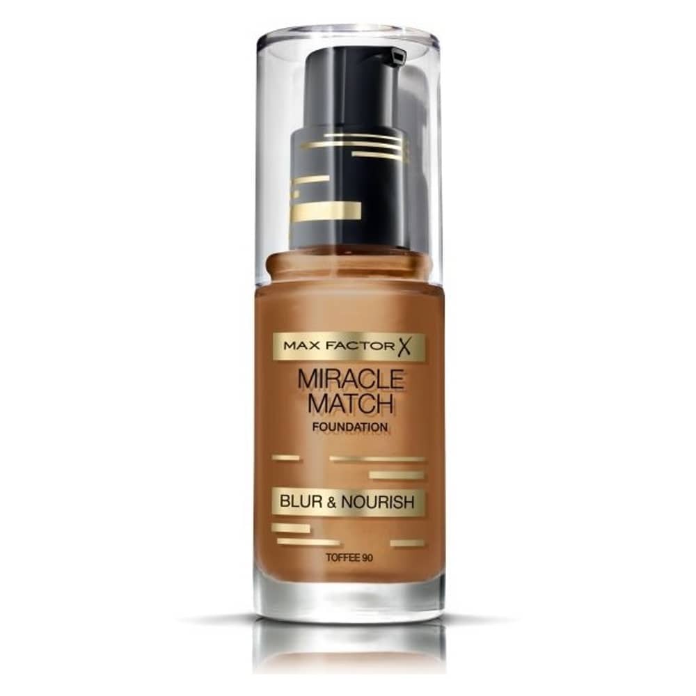 Max Factor Miracle Match Foundation Toffee 90 Max Factor Miracle Match Foundation Toffee 90