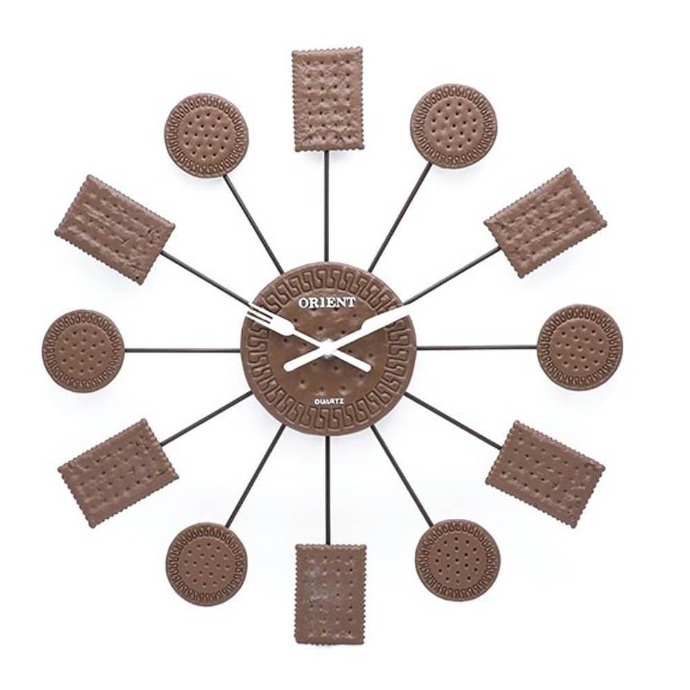 Orient Spider Clock With Biscuit Wall Clock Orient Spider Clock With Biscuit Wall Clock