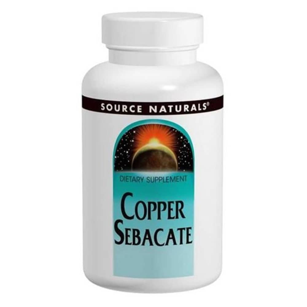 Source Naturals Copper Sebacate 60Tabs