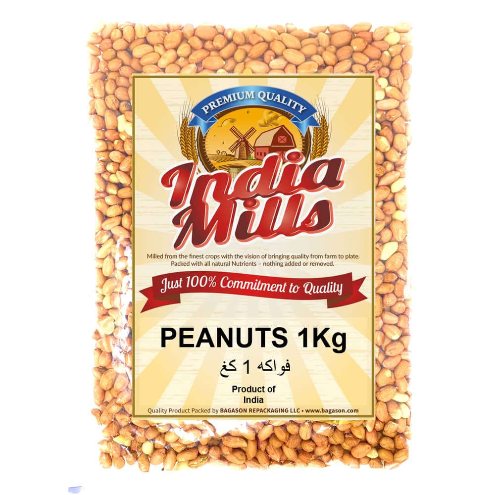 India Mills Peanuts Raw, 1 kg India Mills Peanuts Raw, 1 kg