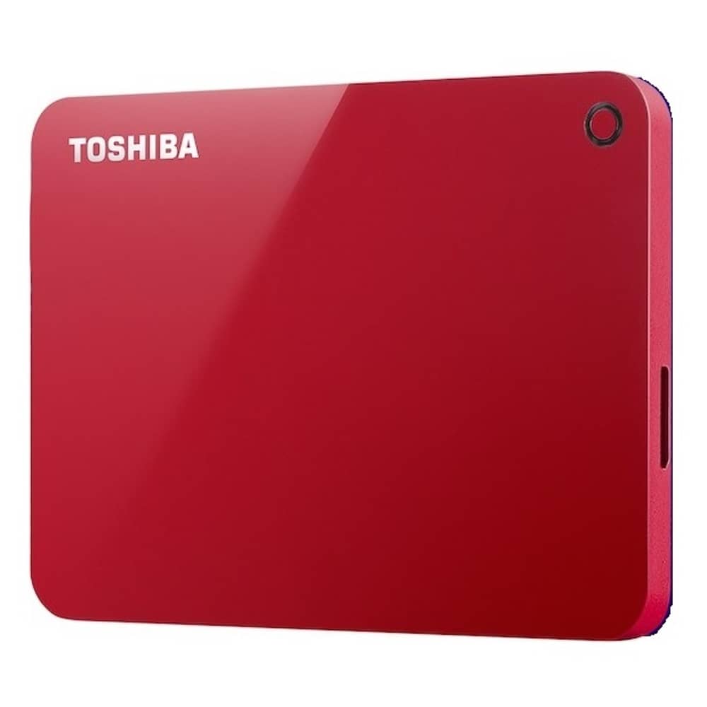 Toshiba Canvio Advance Hard Drive 1TB Red HDTC910ER3AA Toshiba Canvio Advance Hard Drive 1TB Red HDTC910ER3AA