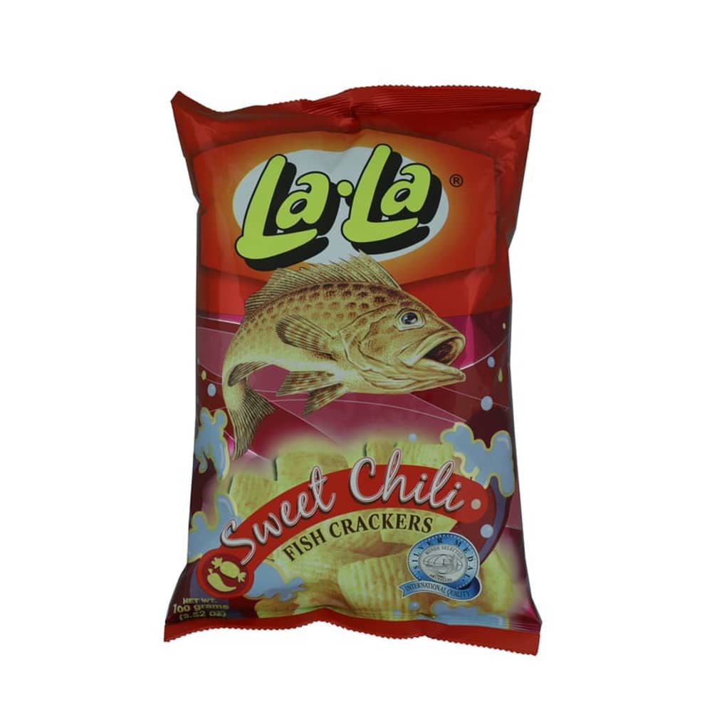 Newton Lala Fish Crckr Swt&chilly 100gm