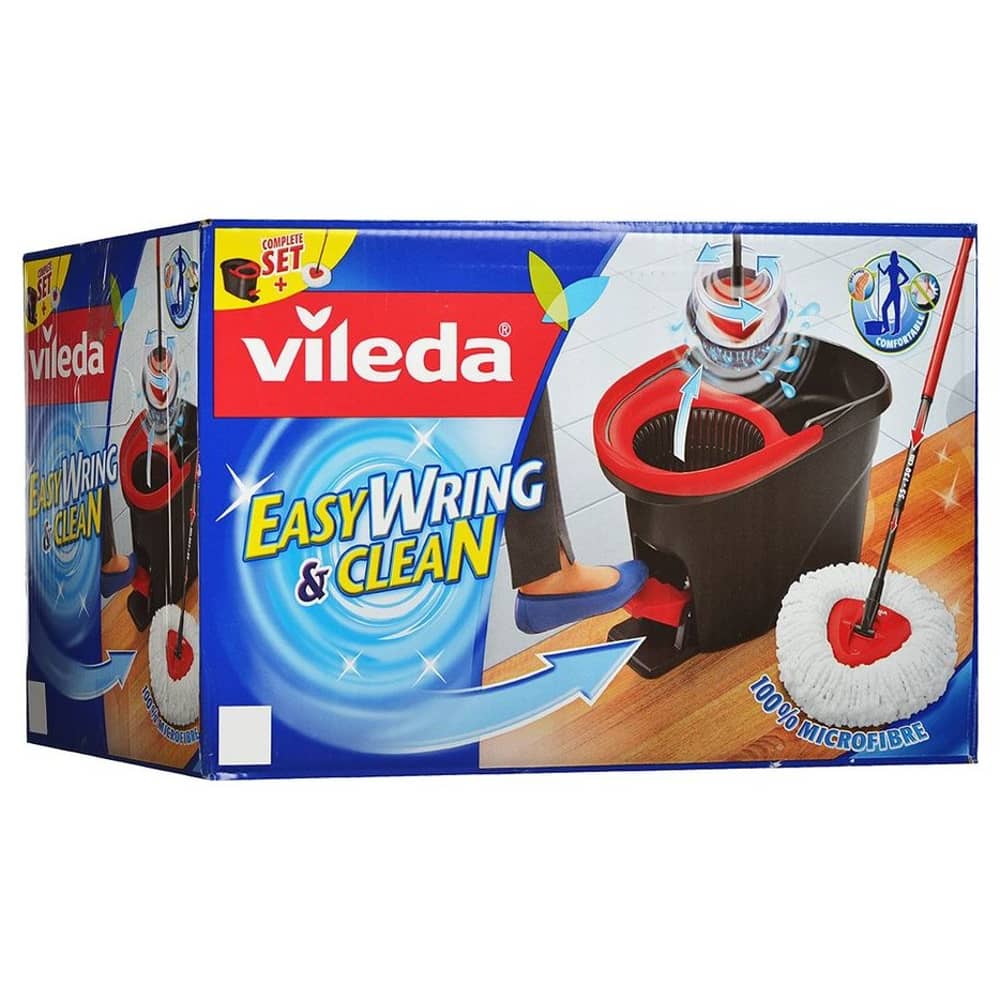 Vileda Easy Wring & Clean Spin Floor Mop Set