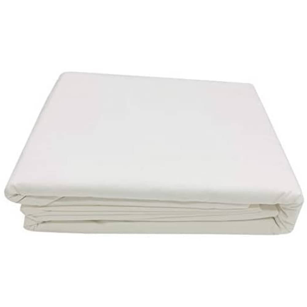 BYFT Orchard Bed Sheet and 2 pillow cases, Set of 3 (Twin Fitted, White)