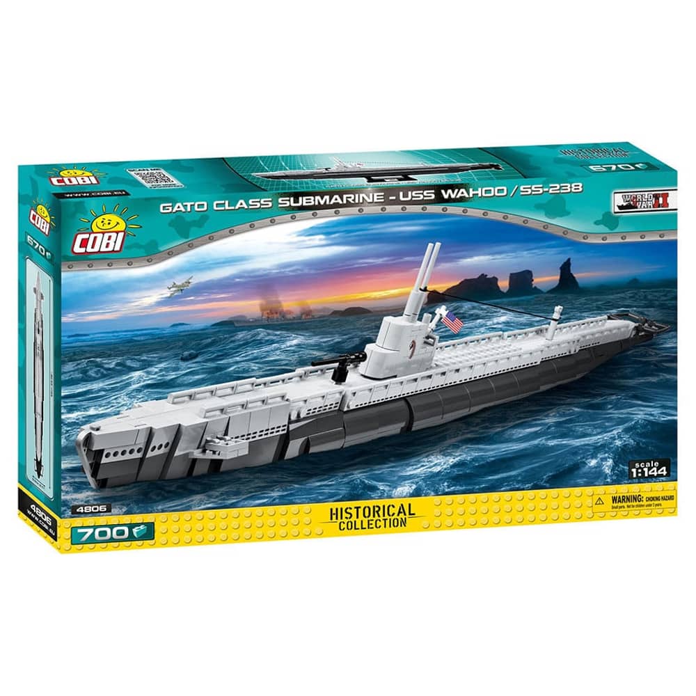 Cobi COBI4806 670pcs Small Army American Submarine USS Wahoo Cobi COBI4806 670pcs Small Army American Submarine USS Wahoo