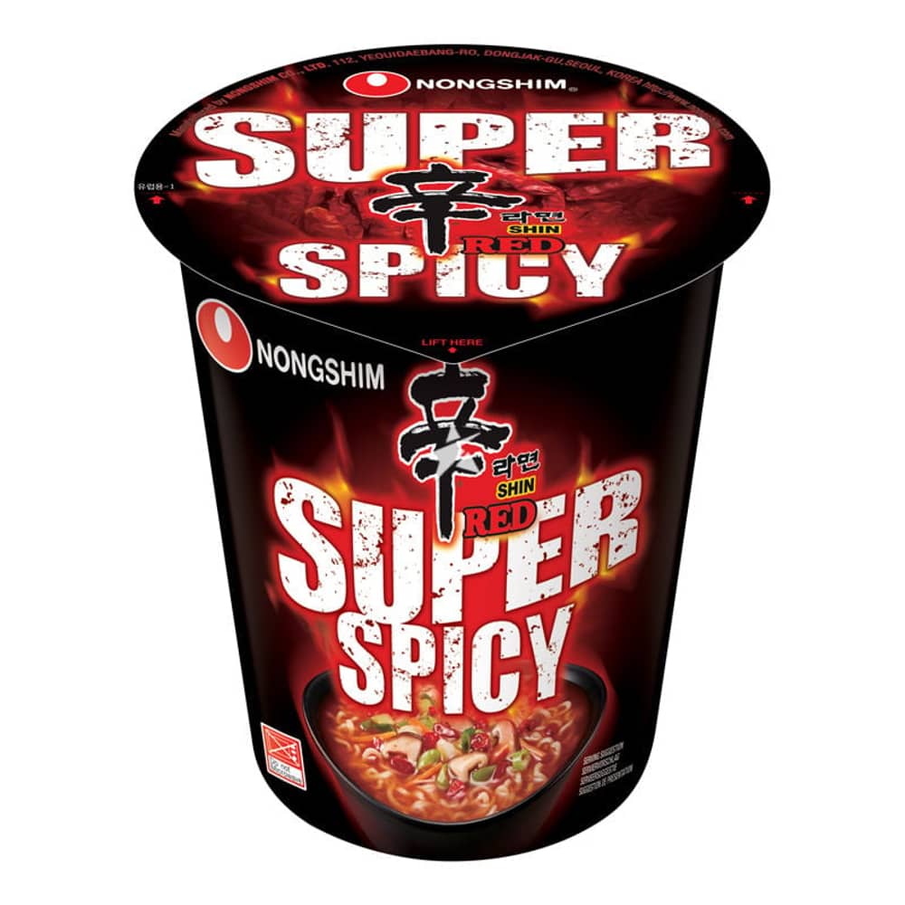 Nongshim Shin Supr Spcy Ndles Cup 68gm Nongshim Shin Supr Spcy Ndles Cup 68gm