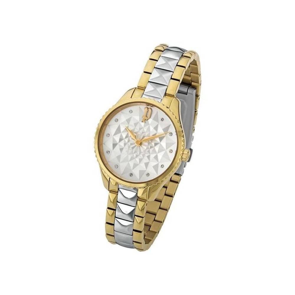 Police Adalyn Silver/Gold Stainless Steel Analog Women Watch 14989BSG-04MTA
