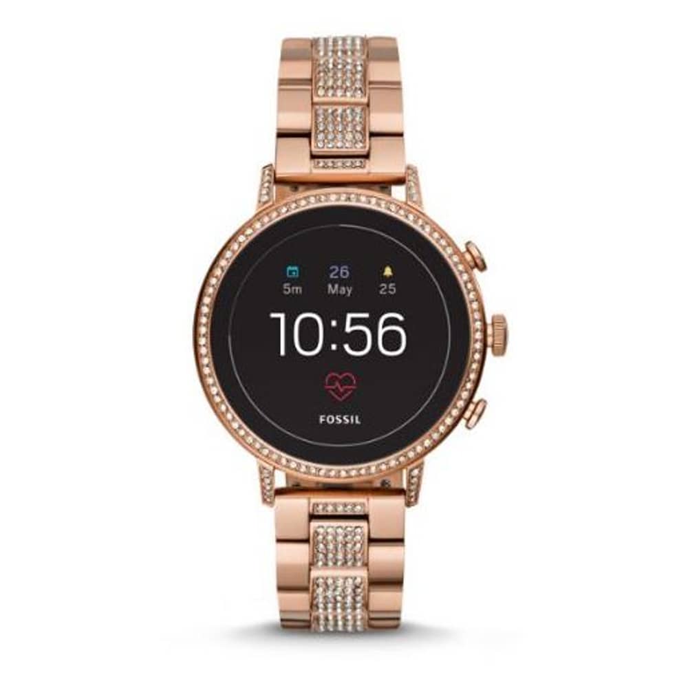 Fossil FTW6011 Gen 4 Smartwatch Rose Gold Stainless Steel