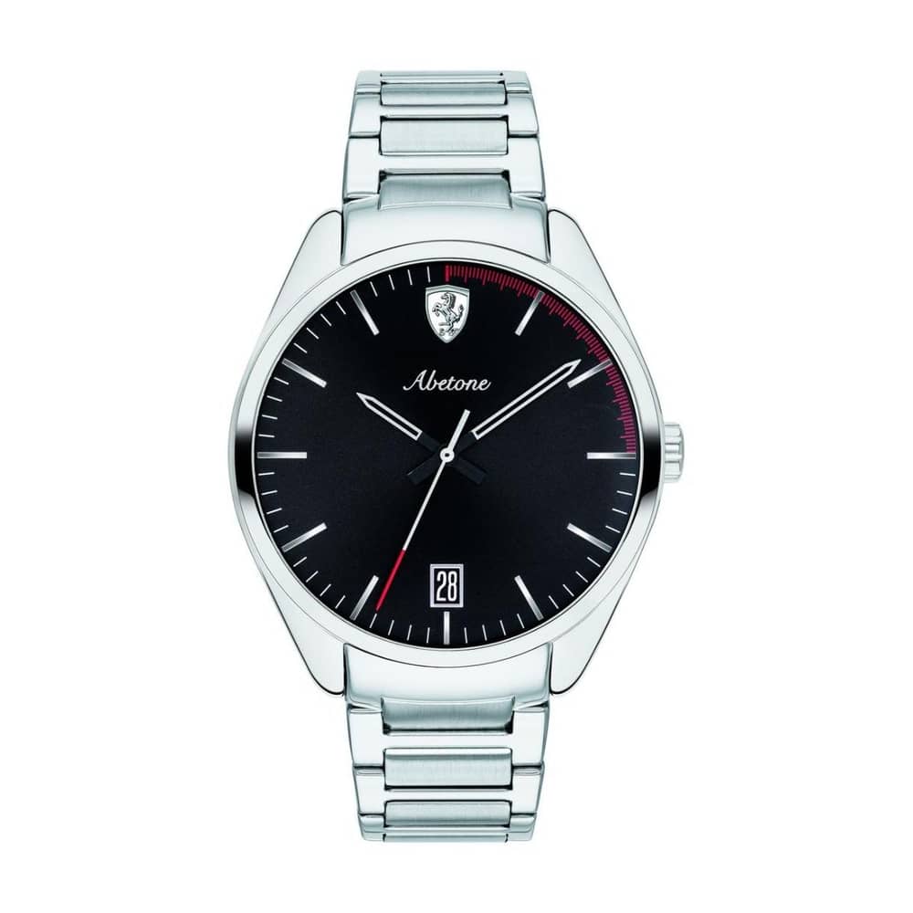 Ferrari 830502 Abetone Quartz Silver Metal Watch Men Ferrari 830502 Abetone Quartz Silver Metal Watch Men