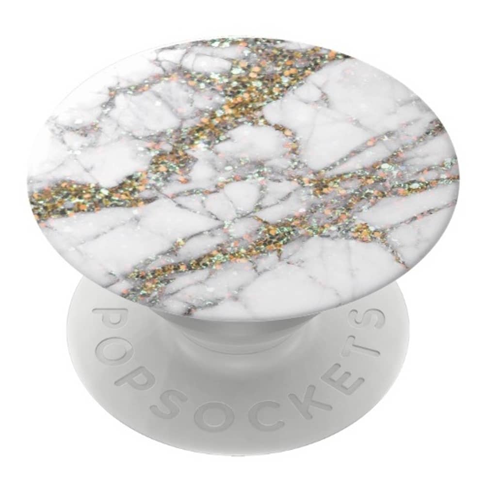 Popsockets Swappable Pop Grip Gold Sparkle Marble