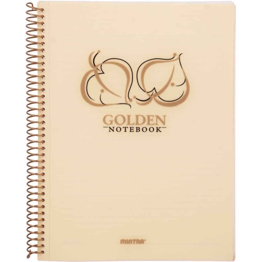 Mintra A4 Golden Notebook