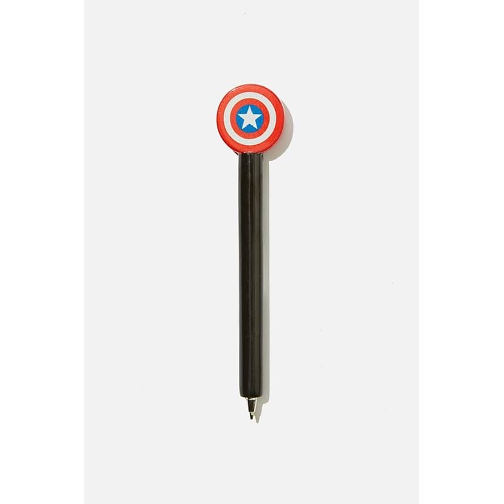 TYPO Novelty Pen Marvel Captain America Shield