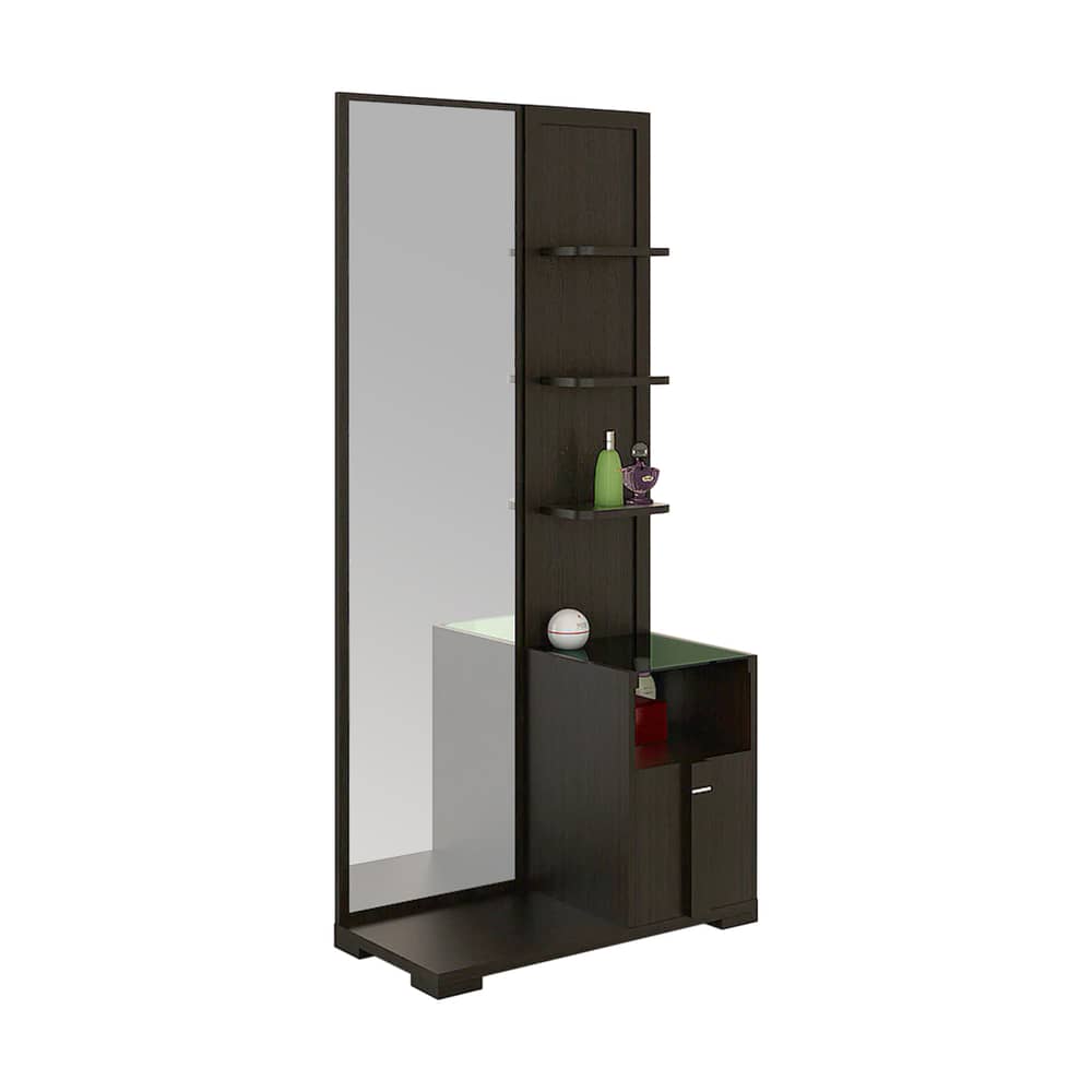 Asghar Furniture - Iya Designer Dressing Table - Dark Brown Asghar Furniture - Iya Designer Dressing Table - Dark Brown