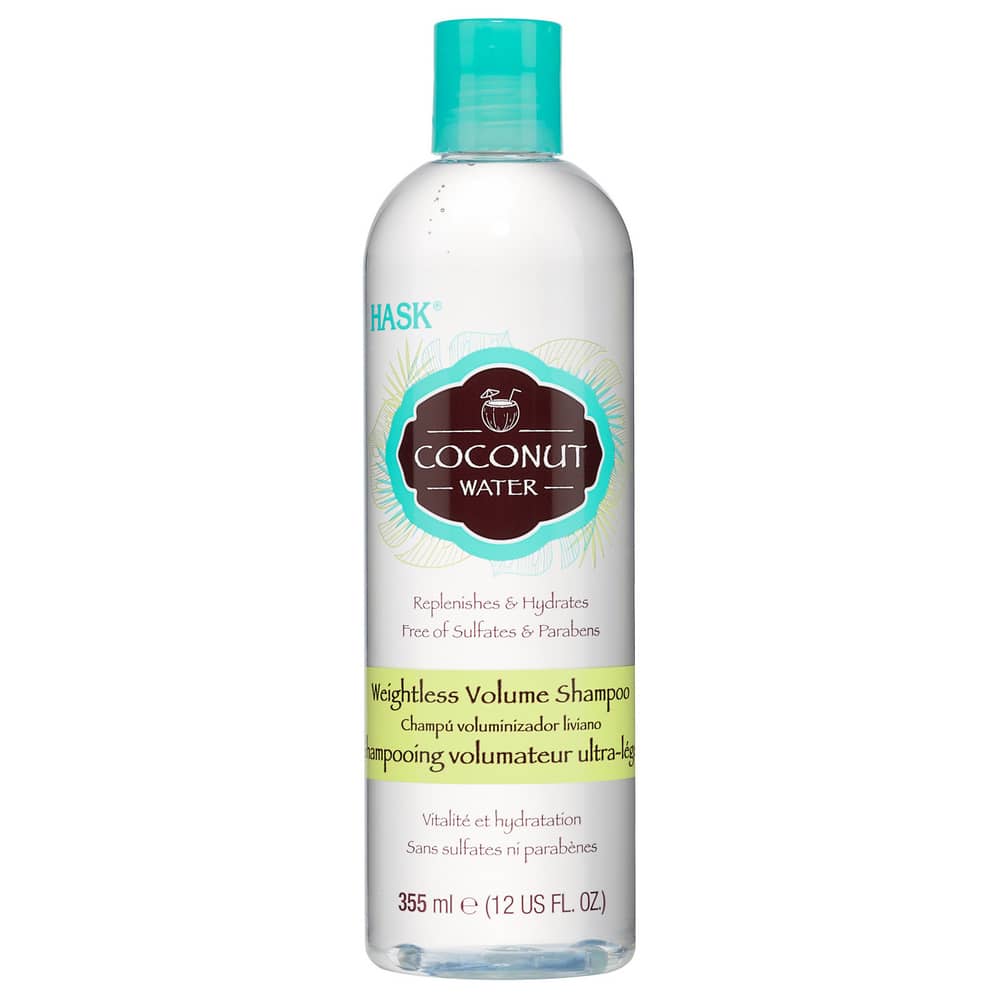 Hask HAS0343371 Coconut Water Weightless Volume Shampoo 355ml