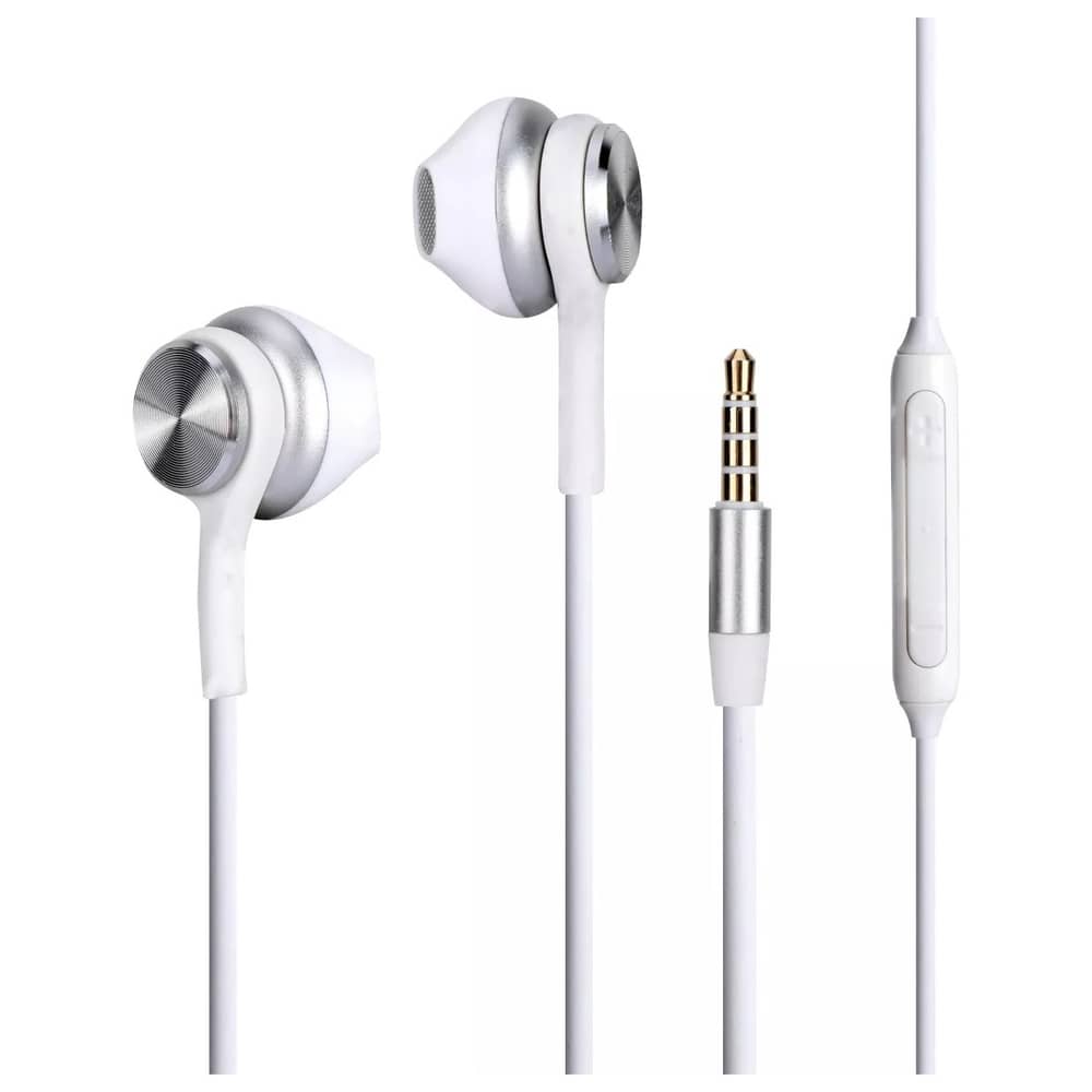 Zoook LAVA Metallic HD Earphone White