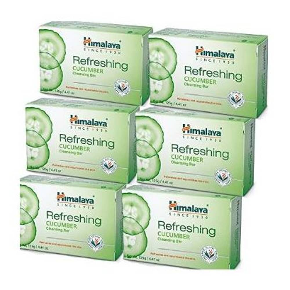 Himalaya Refresh Cucumber Soap 125g Pack of 6