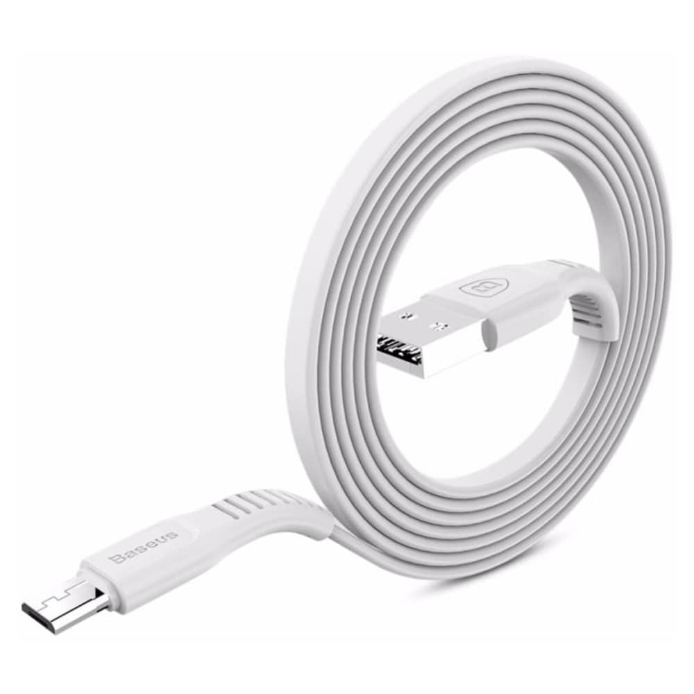 Baseus Tough Series Micro USB Cable 2A 1m - White