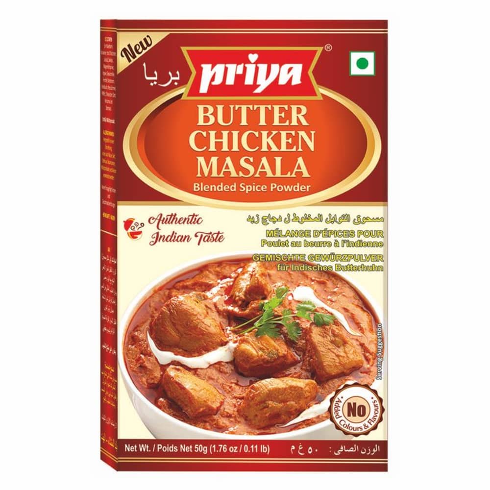 Priya Butter Chicken Masala Powder 50 Gm