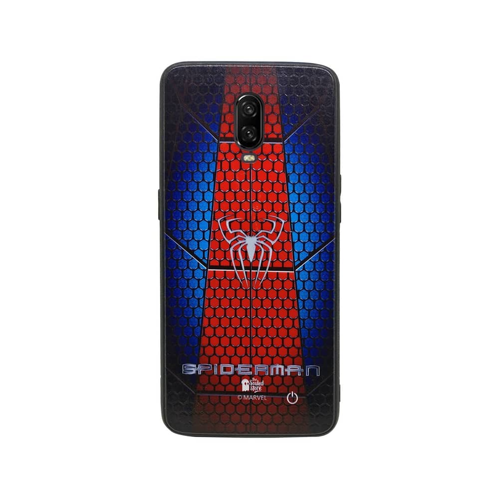 Spider Web Suit - Lumous LED Case for OnePlus 6T