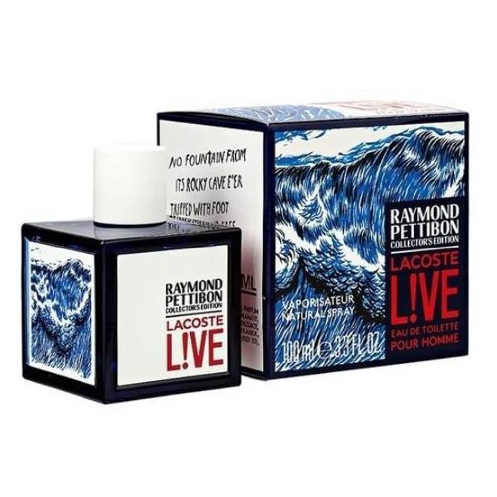 Lacoste Live Raymond Pettibon Collector Edition Perfume For Men 100ml Eau de Toilette