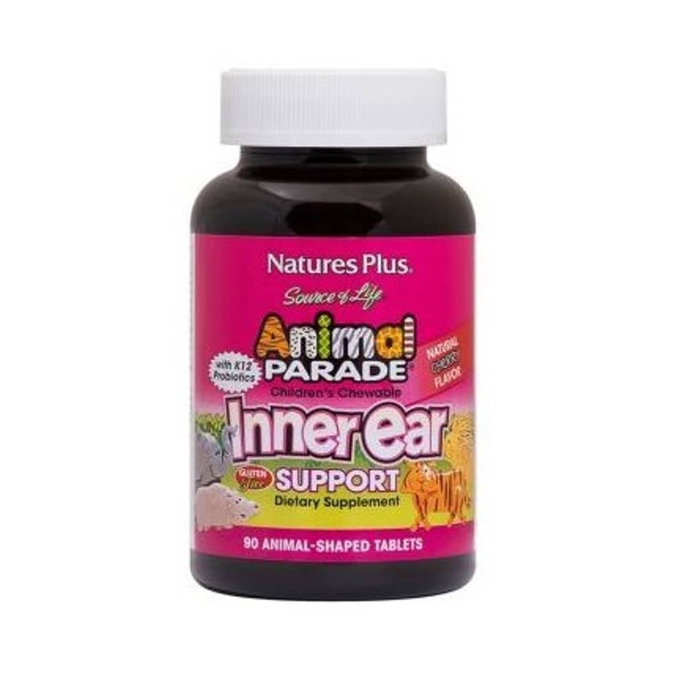 Natures Plus Animal Parade Childrens Chewable Inner Ear Sup