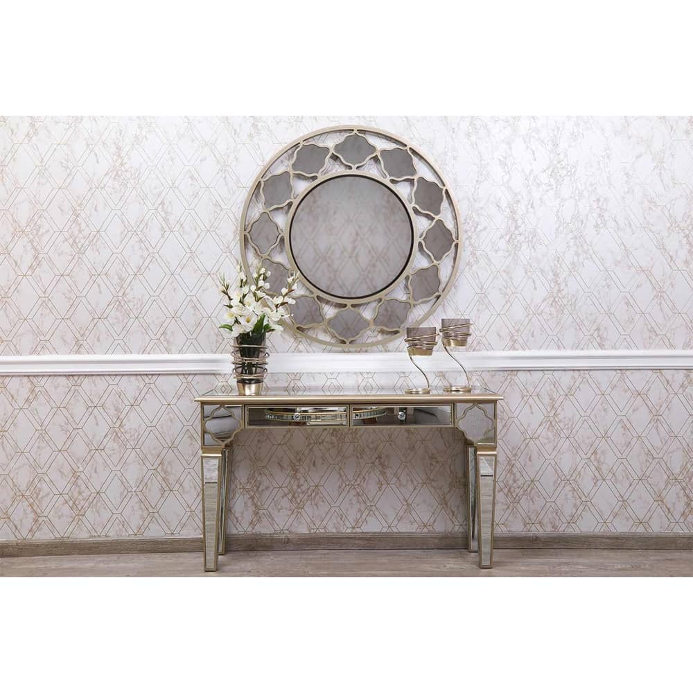 Pan Emirates Dubai Collection Console Table With Mirror