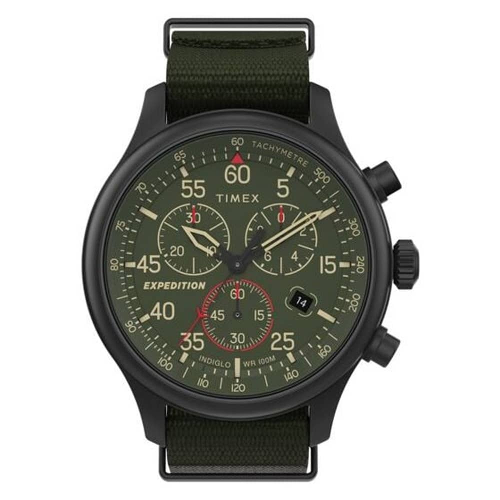 Timex Expedition Green Nylon Men Watch TW2T72800
