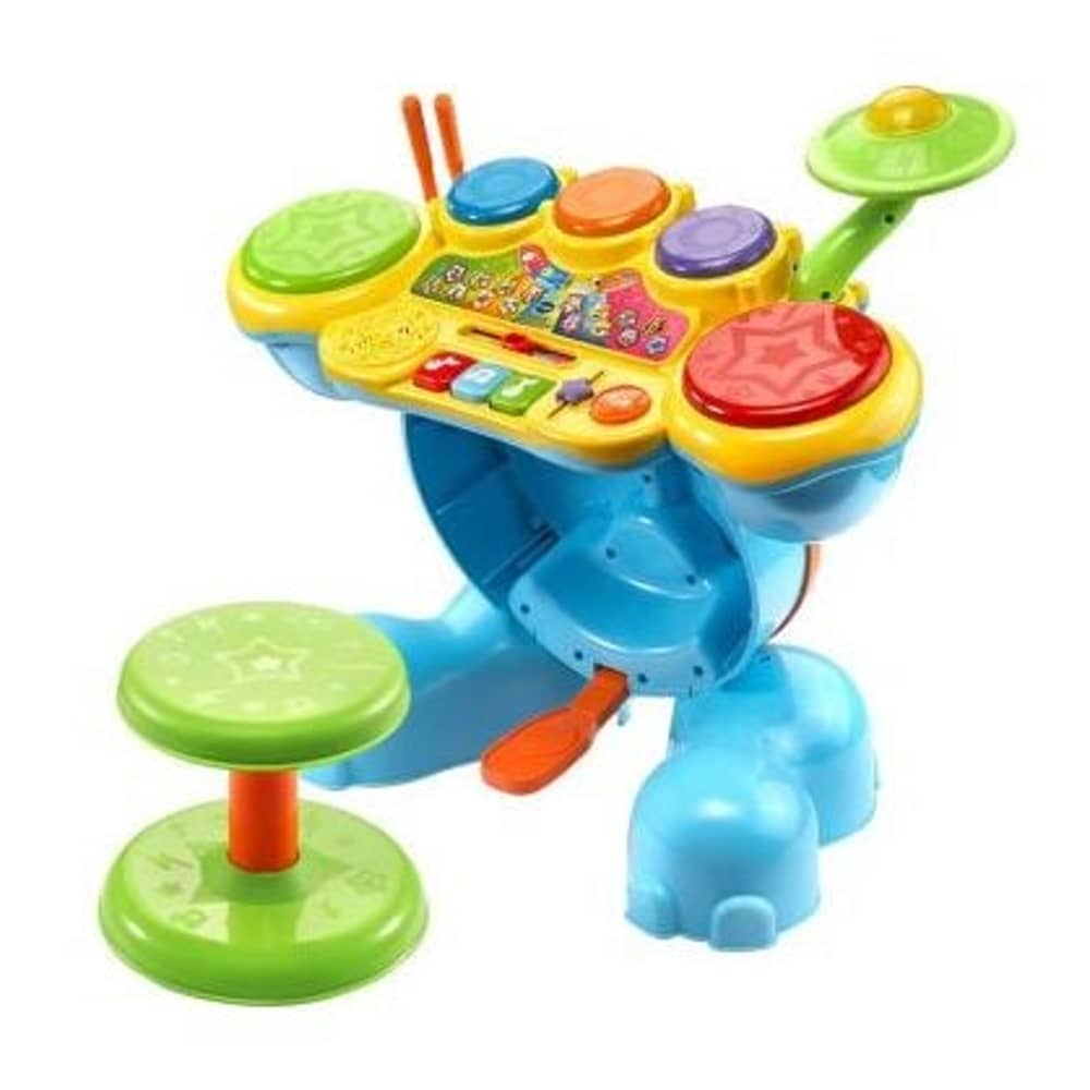 Vtech VT80-196703 Zoo Jamz Stompin Fun Drums Toy Vtech VT80-196703 Zoo Jamz Stompin Fun Drums Toy