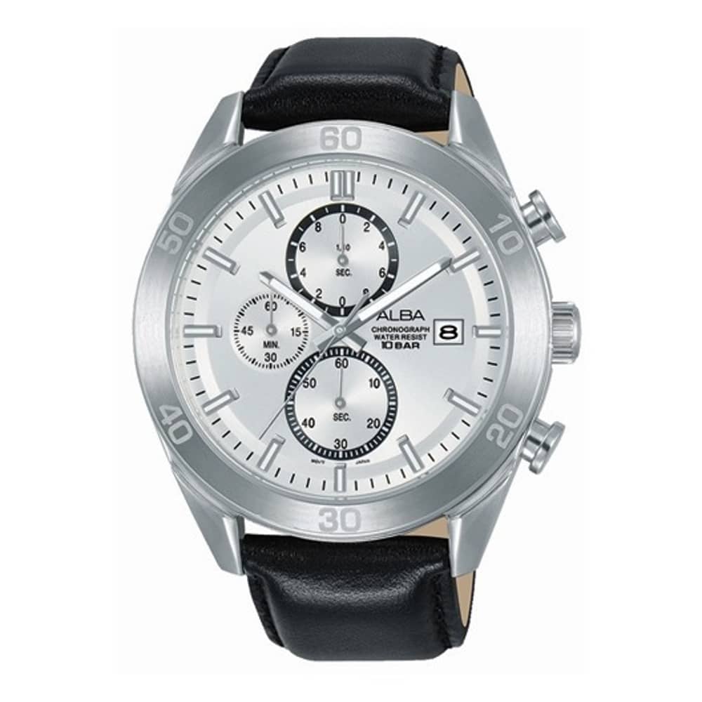 Alba AM3631X1 Men's Steel Chronograph Watch
