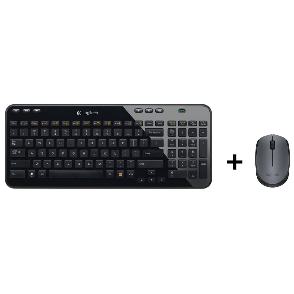 Logitech K360 Wireless Keyboad + M170 Wireless Mouse