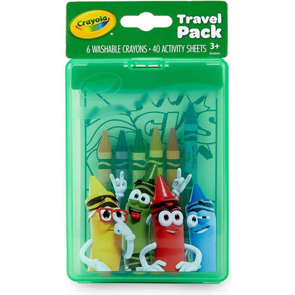 Crayola Characters Travel Pack 46pc Set